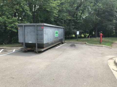 Thanks to Aspen Waste for providing a dumpster!